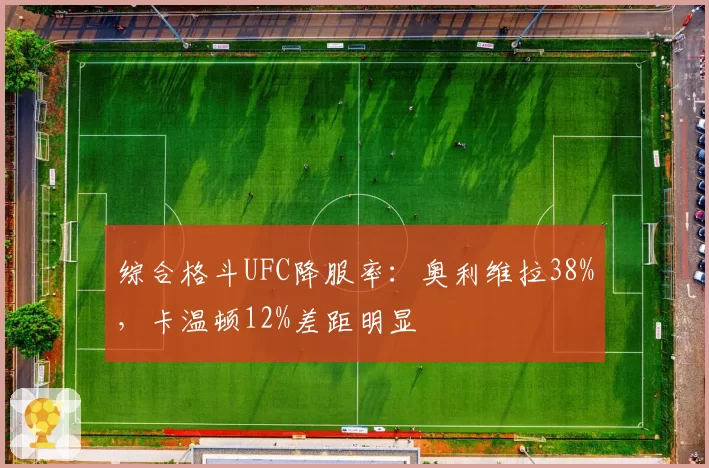 综合格斗UFC降服率：奥利维拉38%，卡温顿12%差距明显